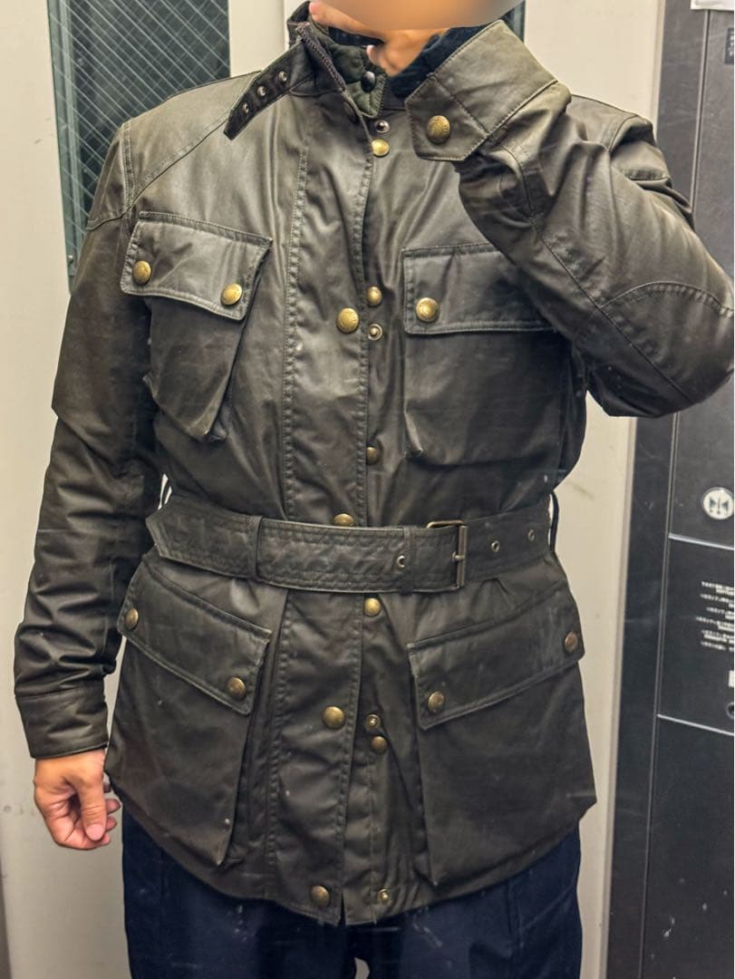 【美品】現行Belstaff Trialmaster &ライナー　36サイズ