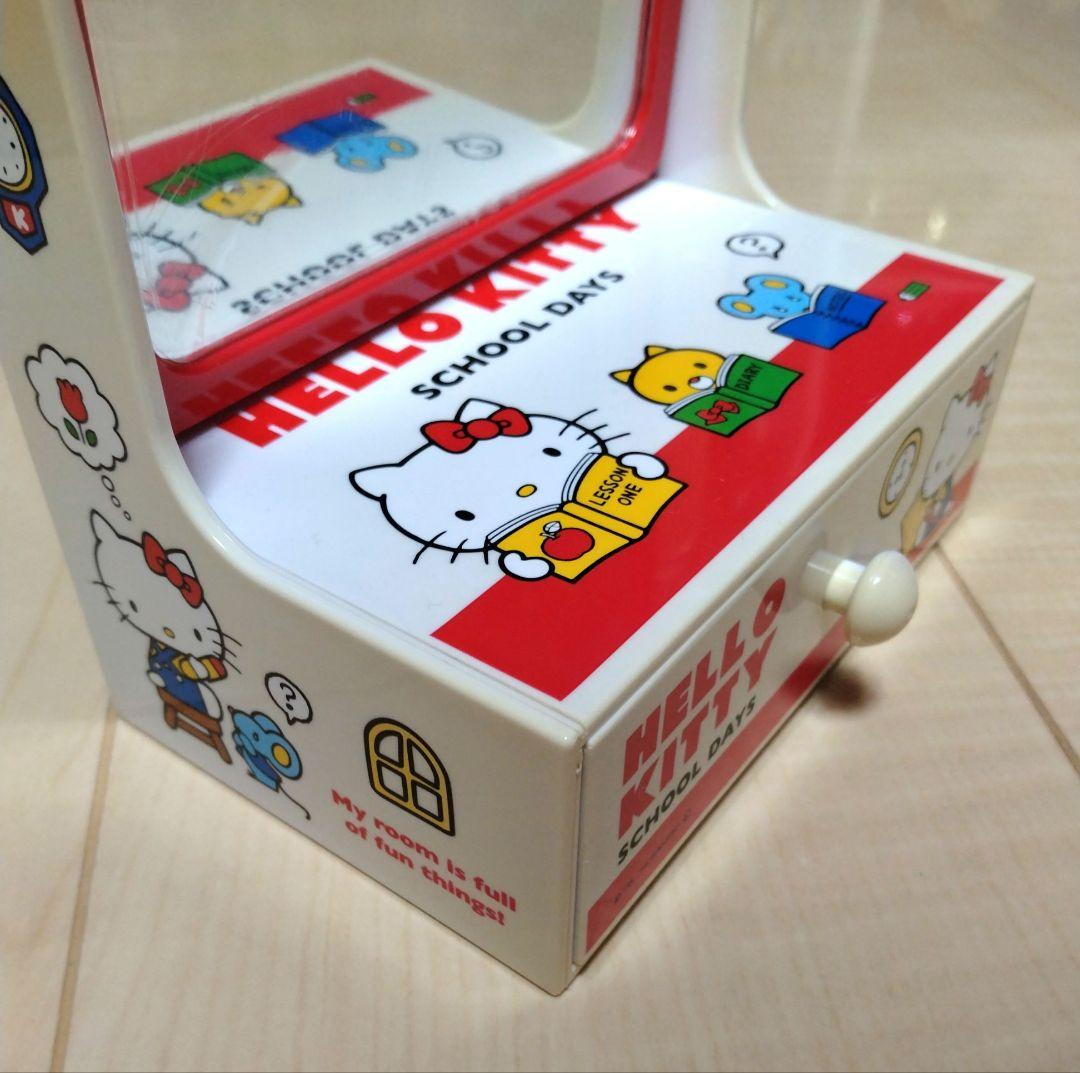 ハローキティ コスメボックス ミニドレッサー オルゴールジュエリーボックス