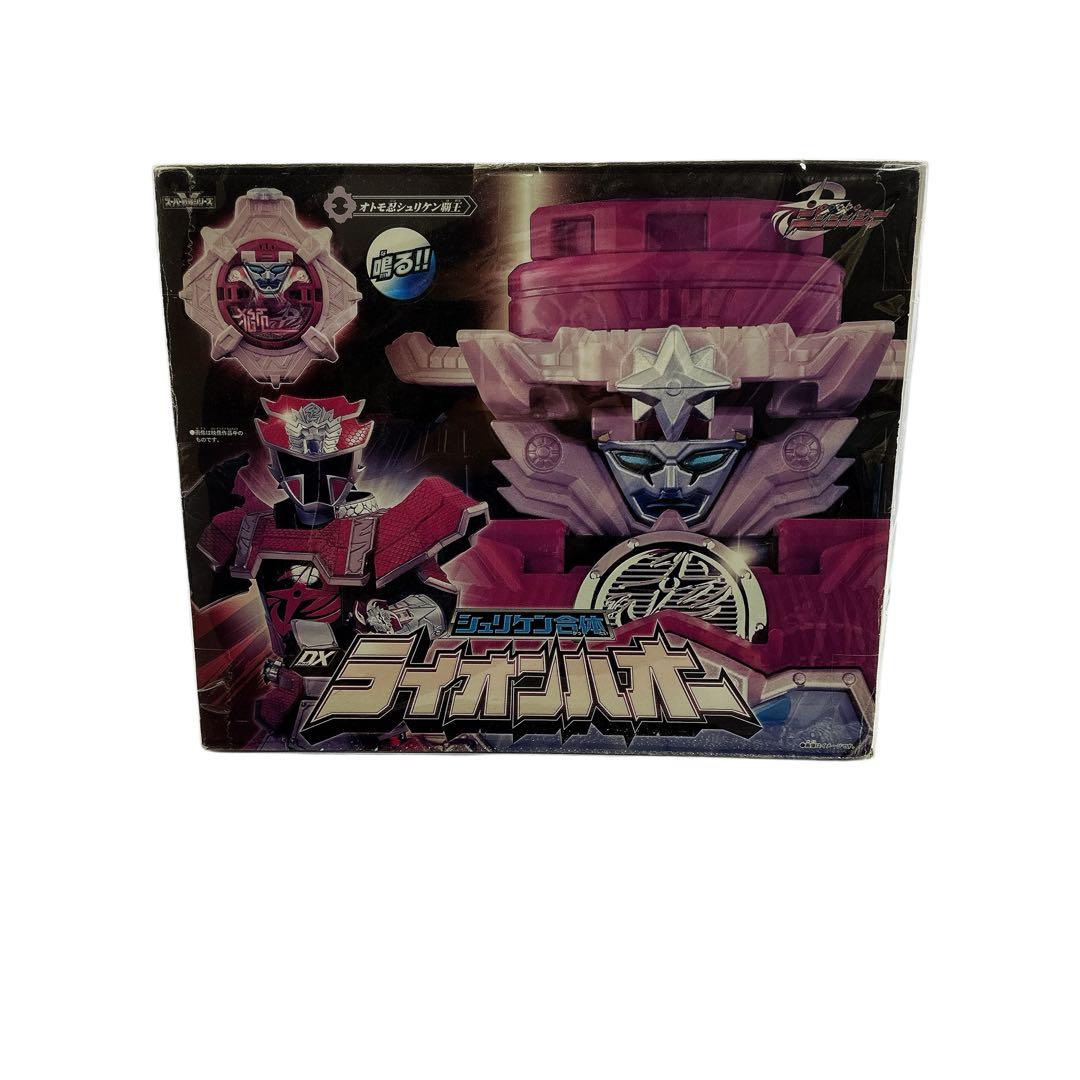 新品未開封 希少 戦隊ロボ 手裏剣戦隊ニンニンジャー DXライオンハオー