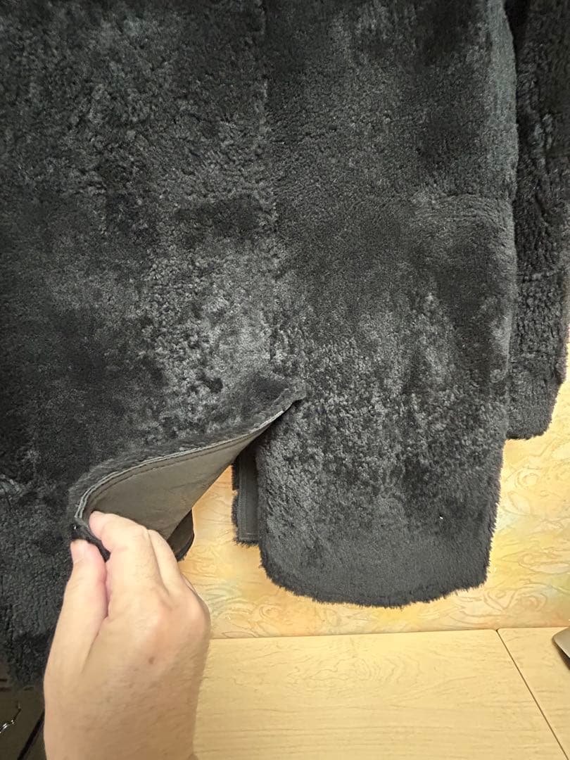 【新品 sizeＭ】coach（コーチ）リバーシブルシアリングコート