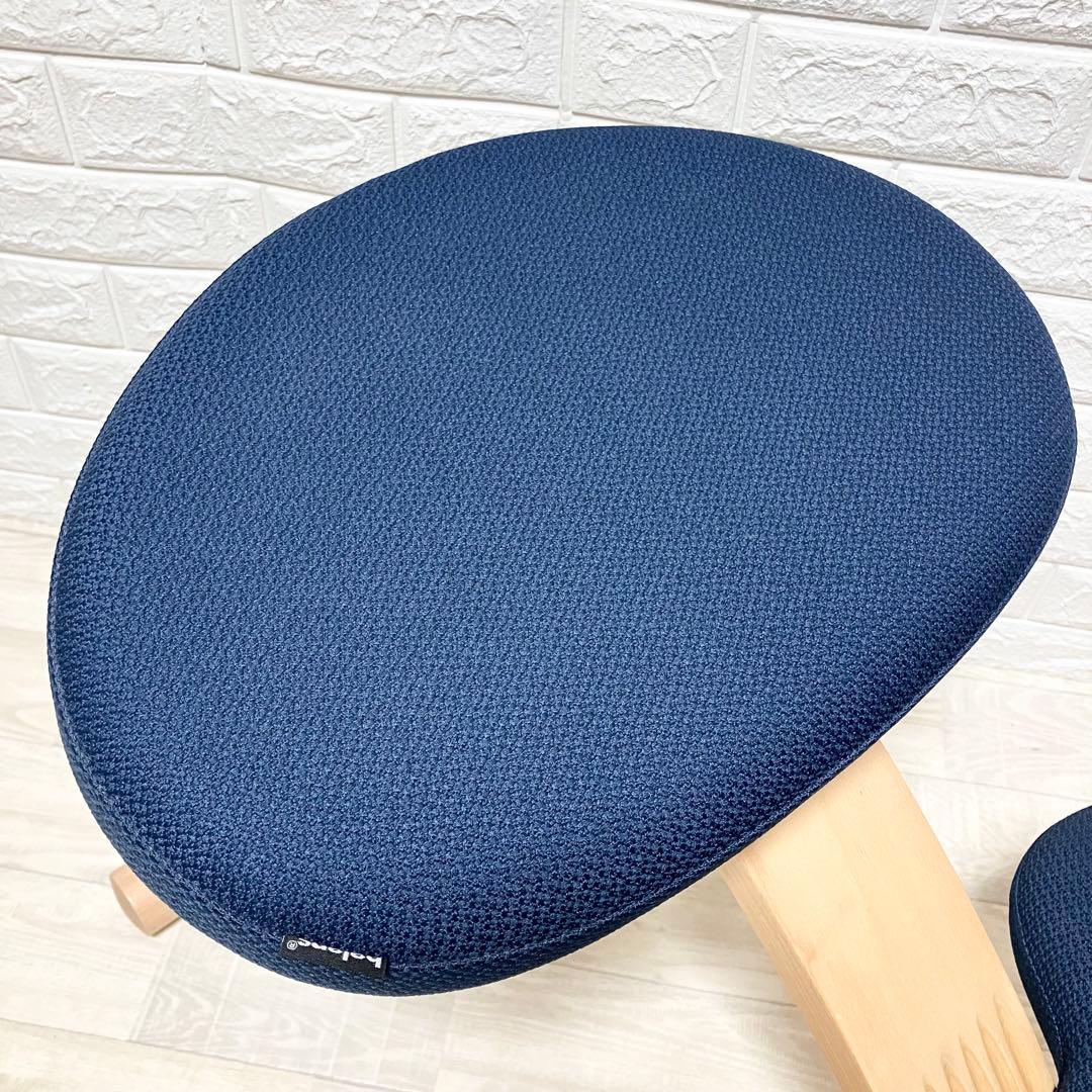 極美品　別売カバー付　バランスイージー　balance easy 紺　ネイビー