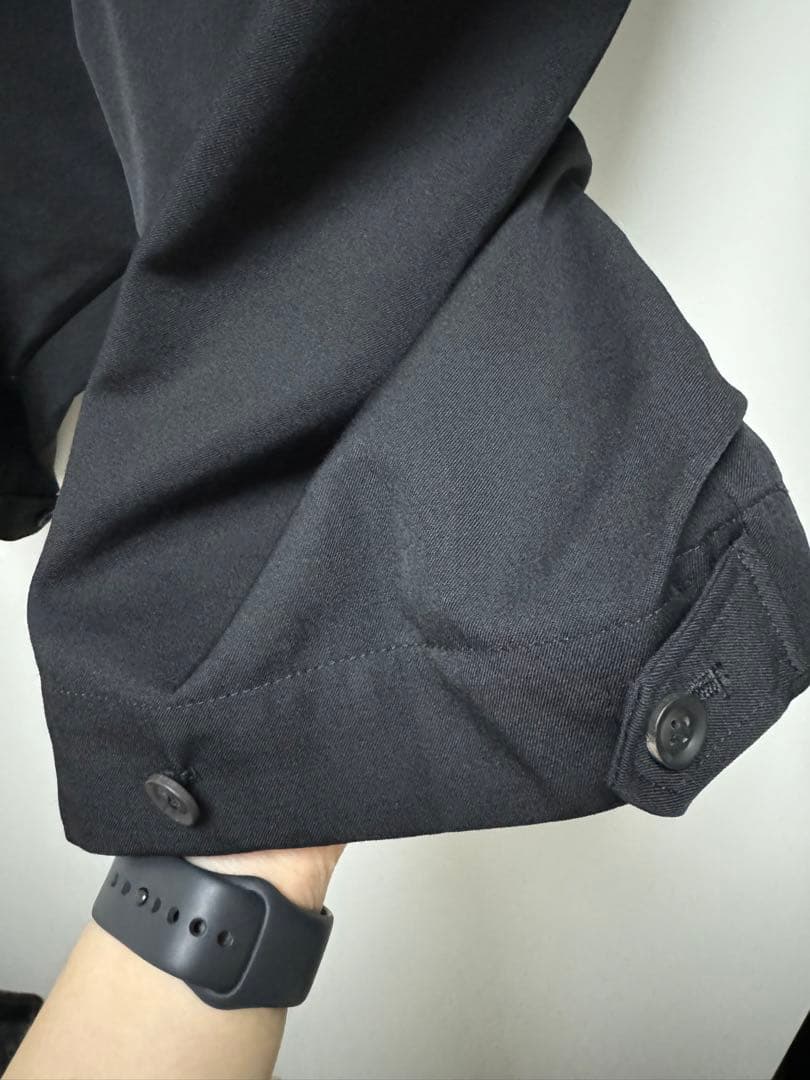 yohjiyamamoto POUR HOMMEサルエルパンツ ブラック