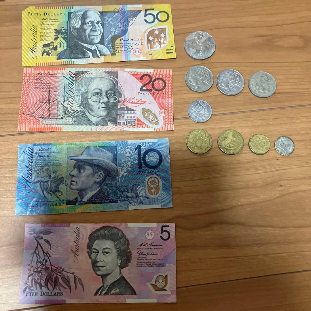 オーストラリア ドル 紙幣  まとめ売り