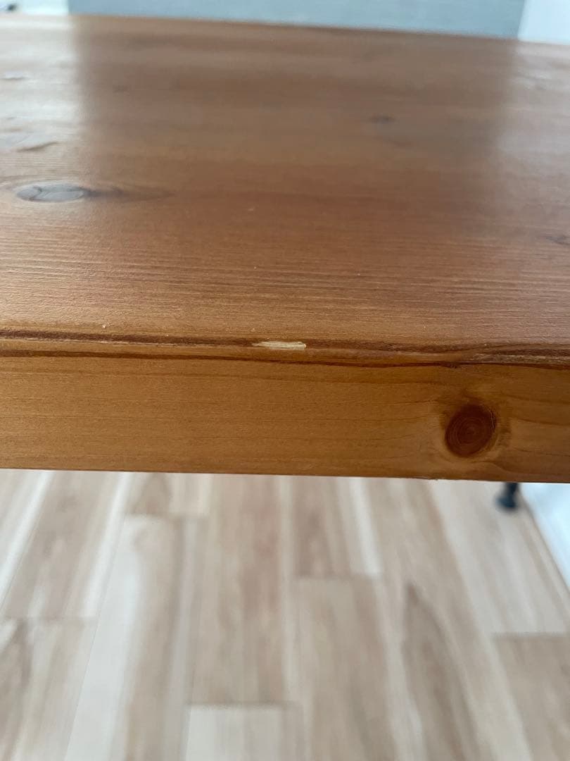 【幅120cm】LOWYA ダイニングテーブル 天然木 ヴィンテージ風【送料込】