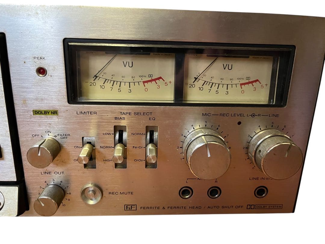 SONY カセットデッキ ステレオ TC-K7 ラジカセ 通電確認済