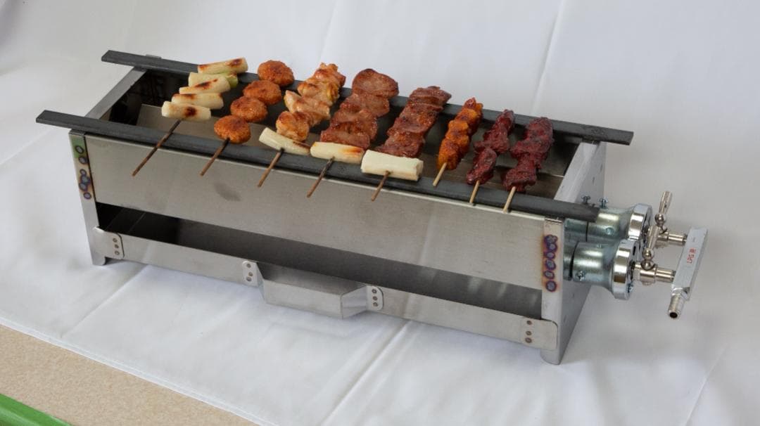 ４日以内に発送 値下げ3 ★ 焼き鳥コンロ★串焼★五平餅★焼鳥焼器★みたらし団子