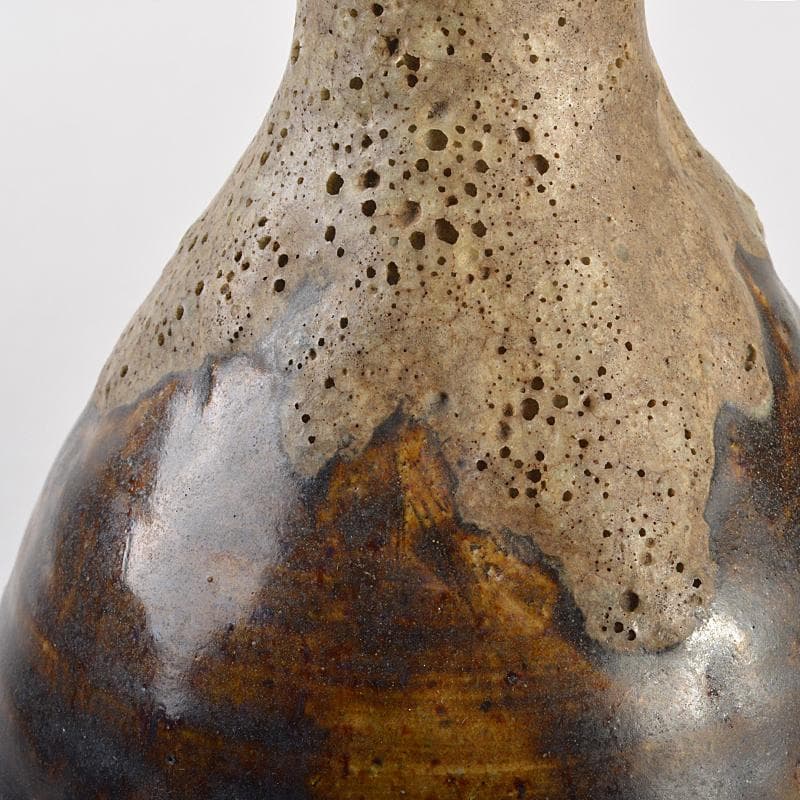 唐津焼　古唐津　徳利瓶　時代箱付　M　R7090