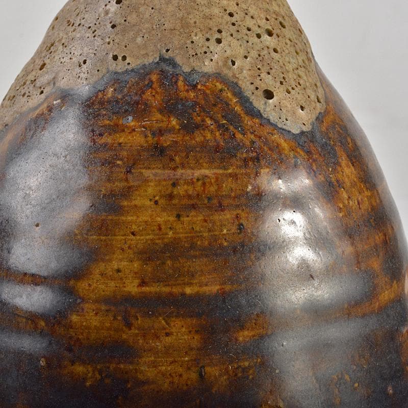 唐津焼　古唐津　徳利瓶　時代箱付　M　R7090