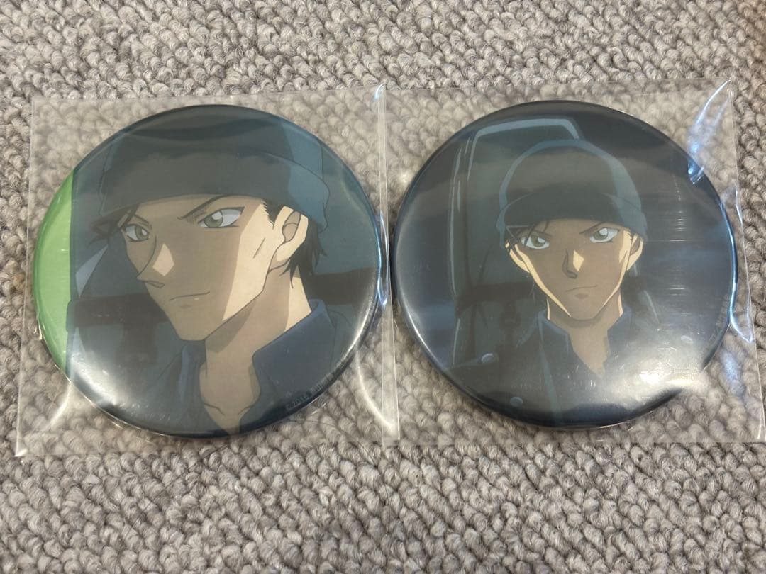 名探偵コナン 純黒の悪夢 劇場版 場面写 缶バッジ 赤井秀一 セット