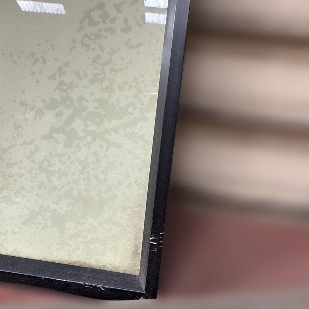 青と金の抽象画 アクリル・ガッシュ3枚セット