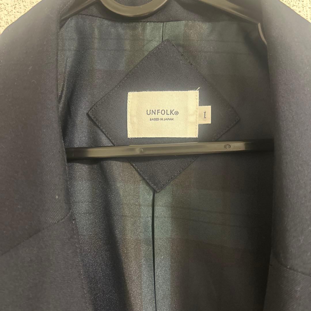 ジャケット・アウター UNFOLK 22 4B relax double blazer