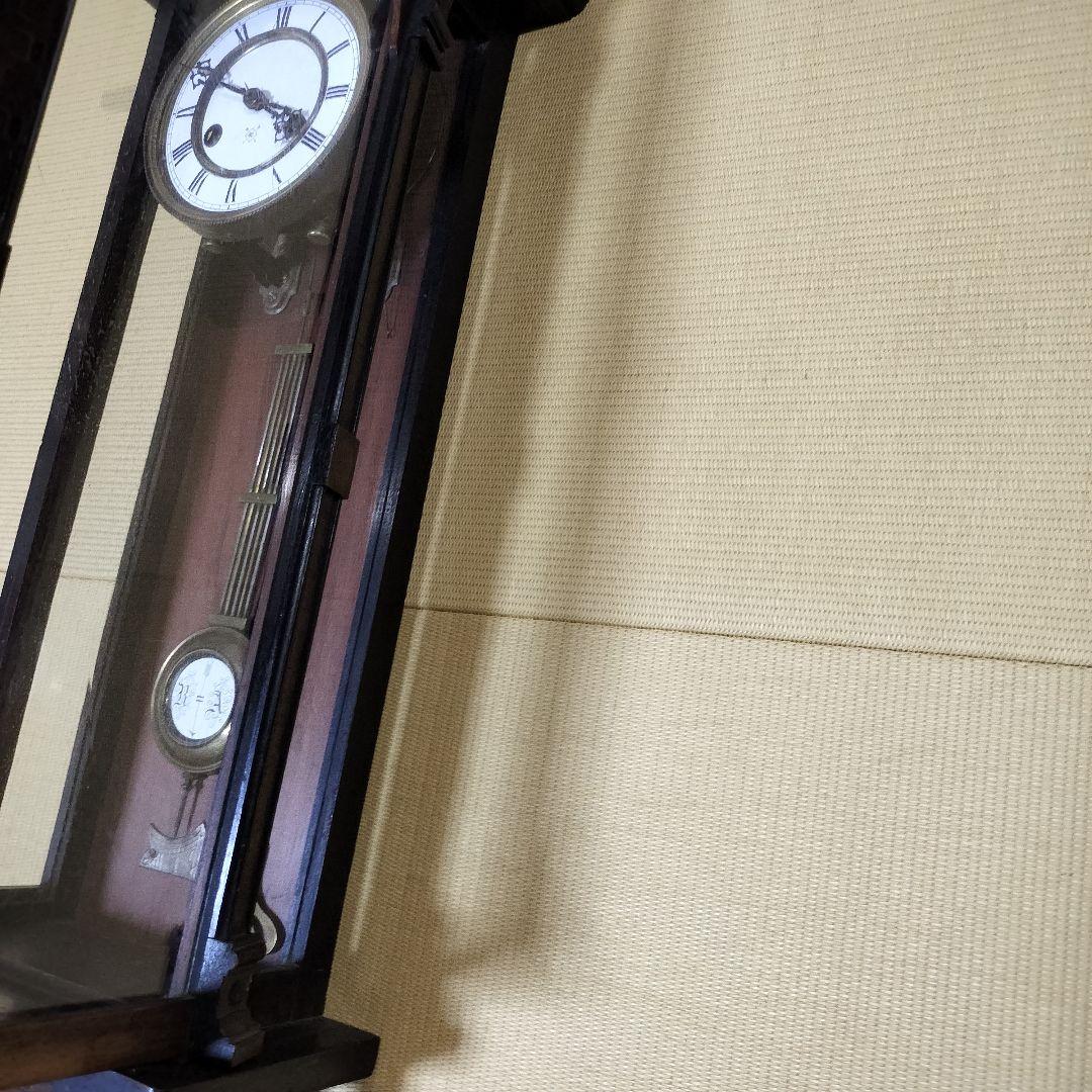 スリゲル時計 ドイツ製　100年前 アンティーク　ボンボン時計　ジャンク