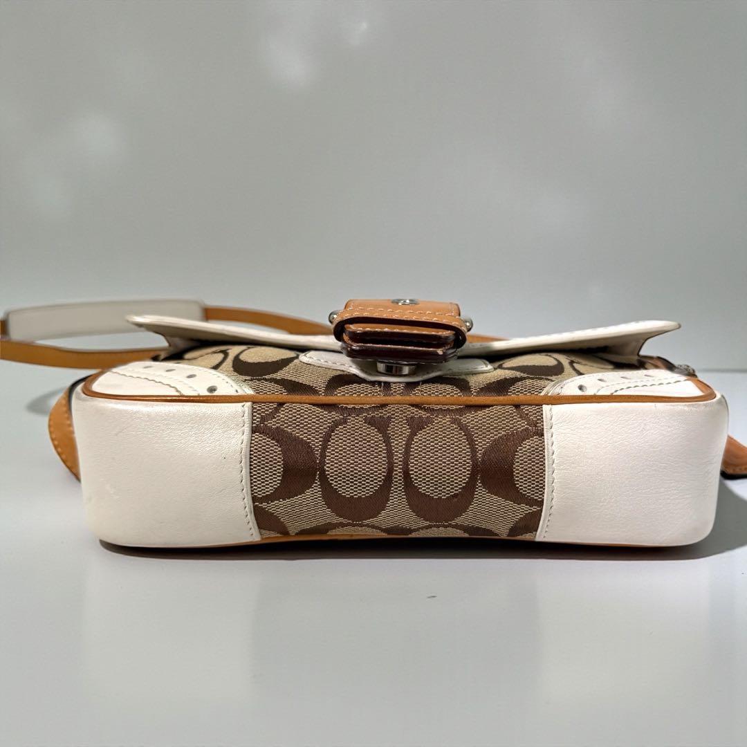 《入手困難》coach ショルダーバック ソーホー キャンバス レザー y2k