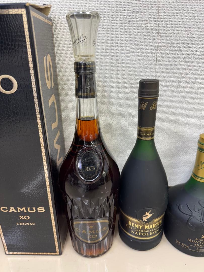 未開栓 ブランデー CAMUS NAPOLEON REMYMARTIN 3本