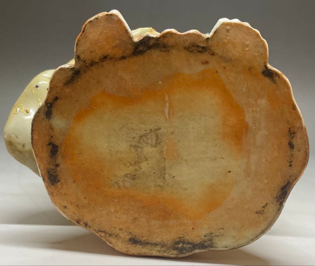 九谷焼　聖観音菩薩像　立像　色絵　金彩　置物　38cm 　Y302