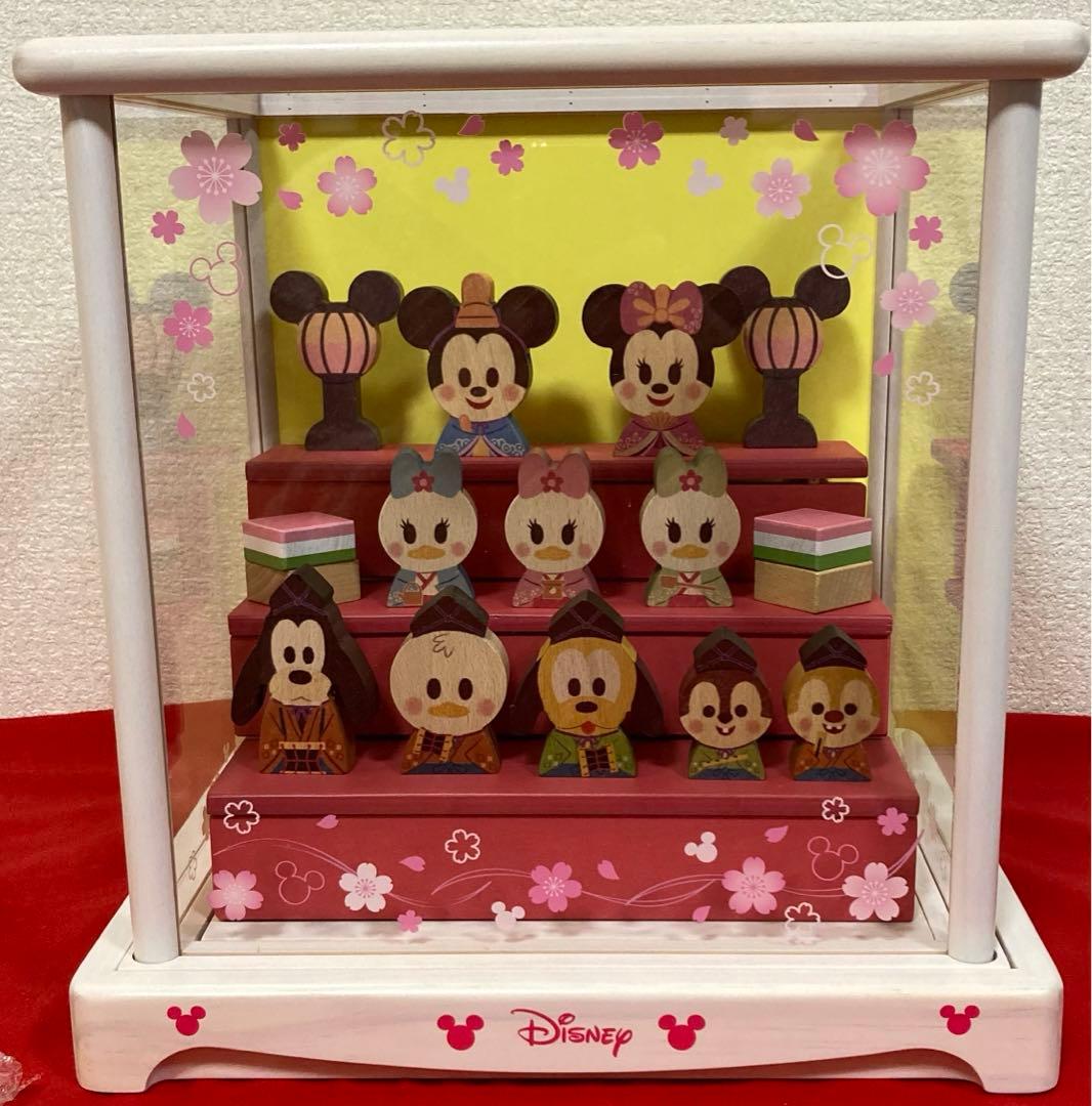 ＫＩＤＥＡ　ディズニー　ひな祭り　雛人形　ケース付き