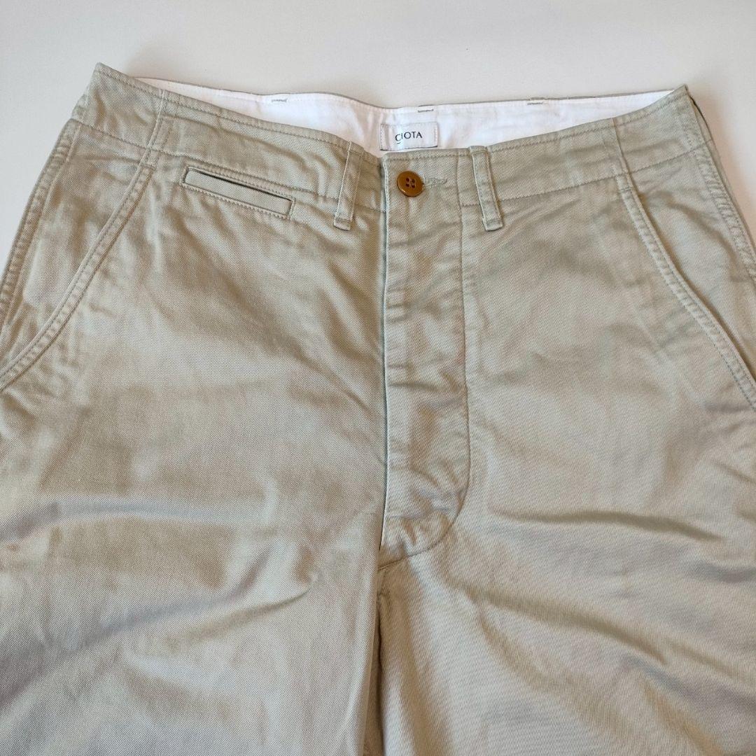 CIOTA シオタ スビンコットン ウエポン チノパン サイズ4