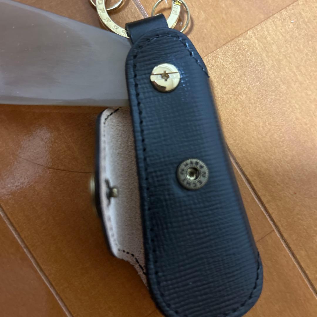 【ほぼ新品】グレンロイヤル ポケットシューホーン　ブラック　しぼ革