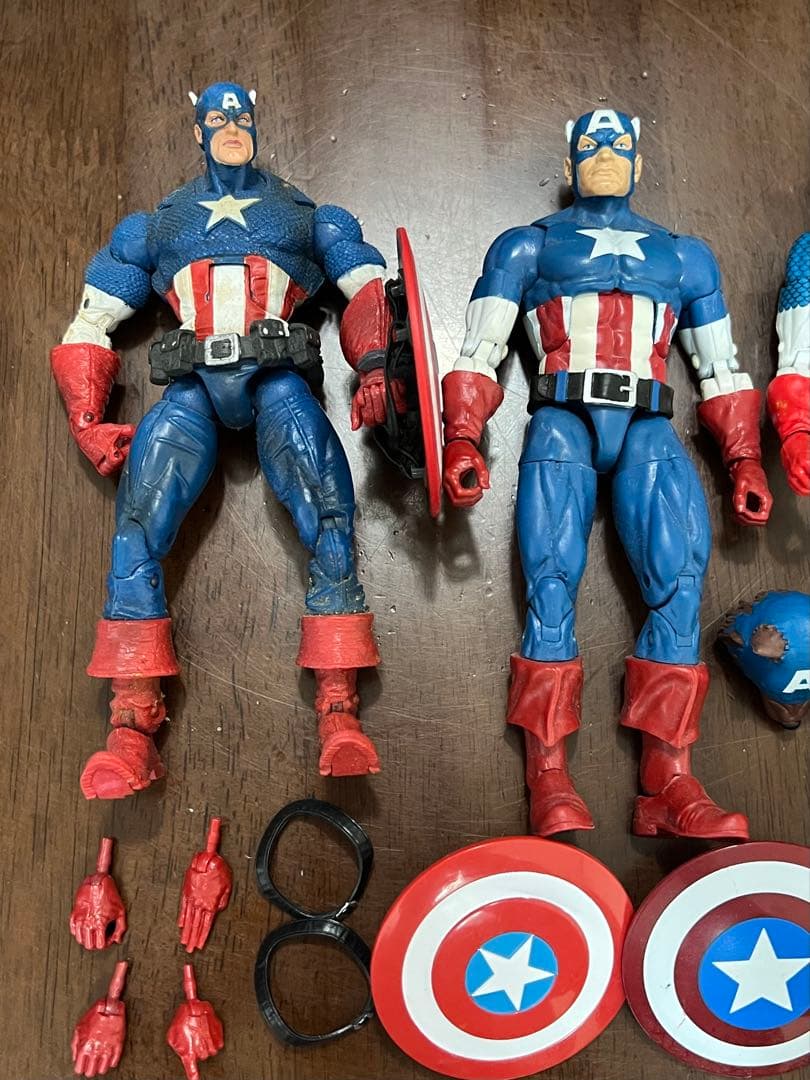 マーベルレジェンド キャプテンアメリカ 4体セット