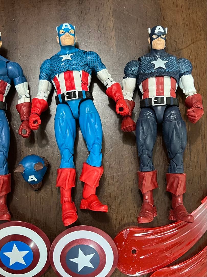 マーベルレジェンド キャプテンアメリカ 4体セット