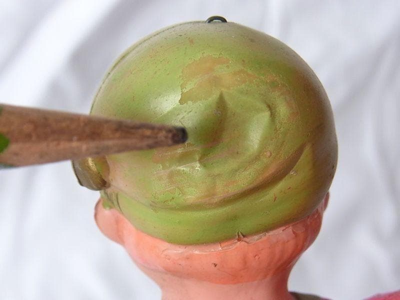 鉄棒運動 戦前製 セルロイド ゼンマイ おもちゃ 箱入り 昭和レトロ 日本製