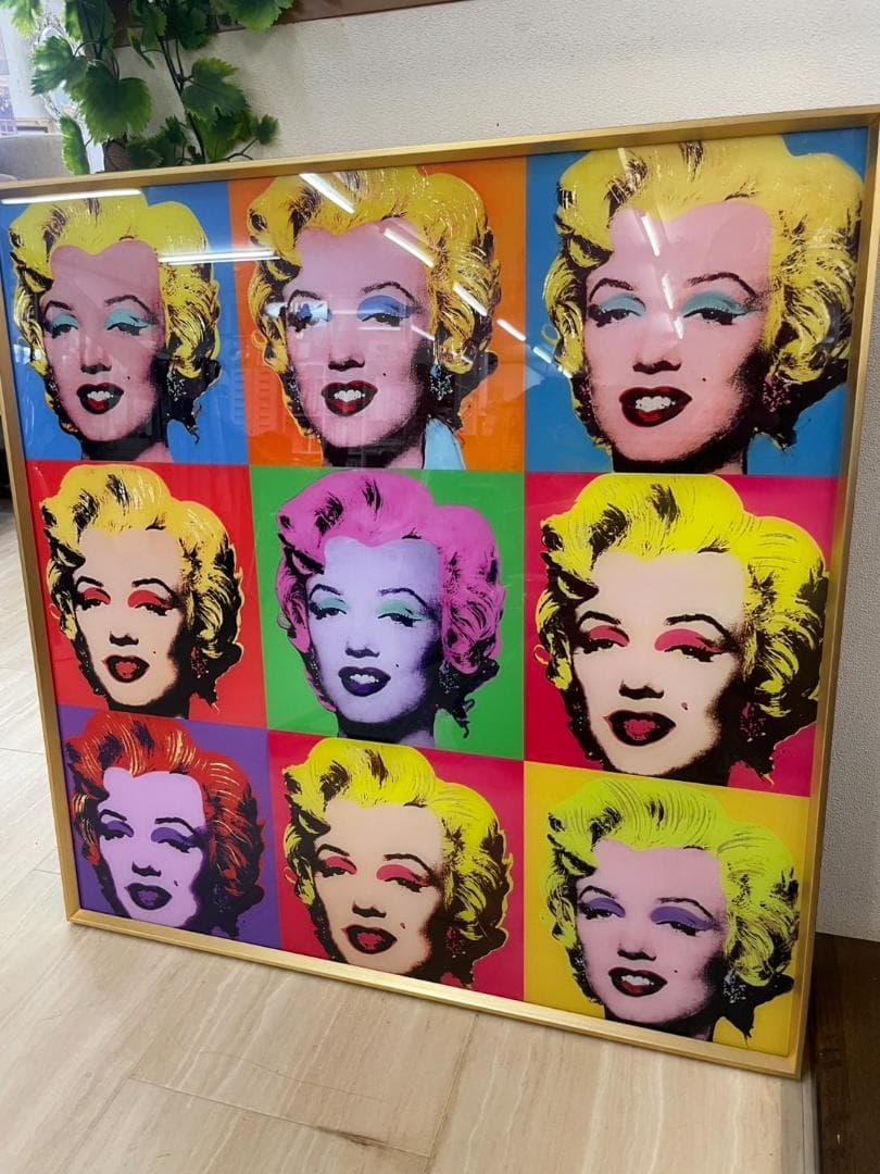 アートパネル　マリリンモンロー　絵　アート　絵画　額縁　額絵　ポスター　壁掛け