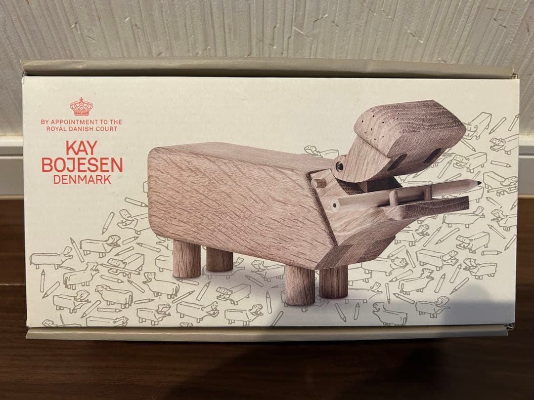 Kay Bojesen ヒッポ 木製置物
