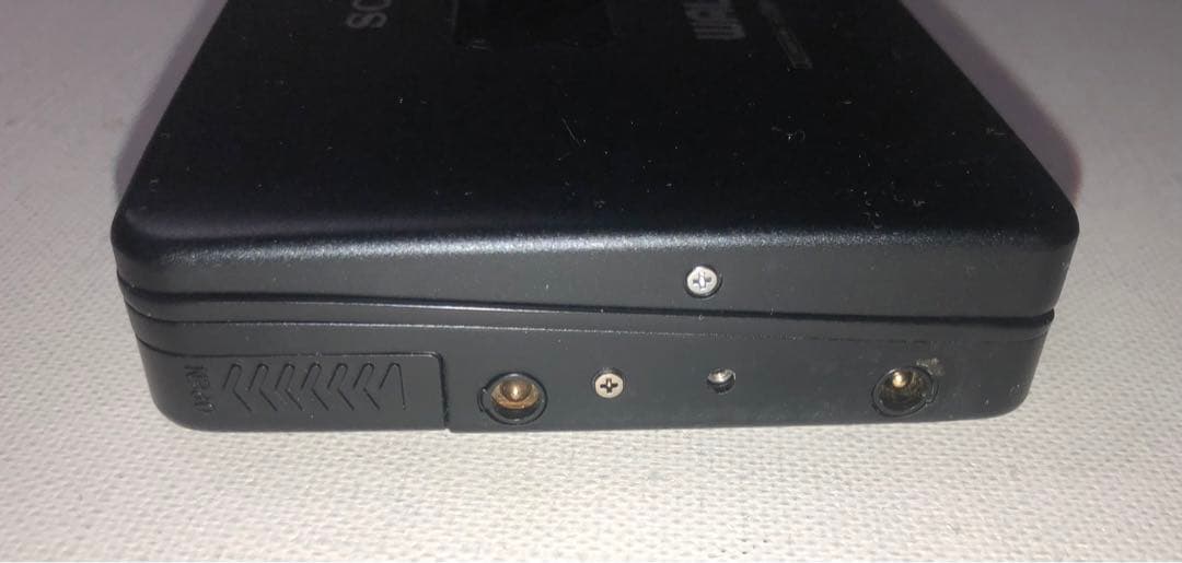 良音オススメ品WM-EX511 ブラックSONYカセットウォークマン可動品D