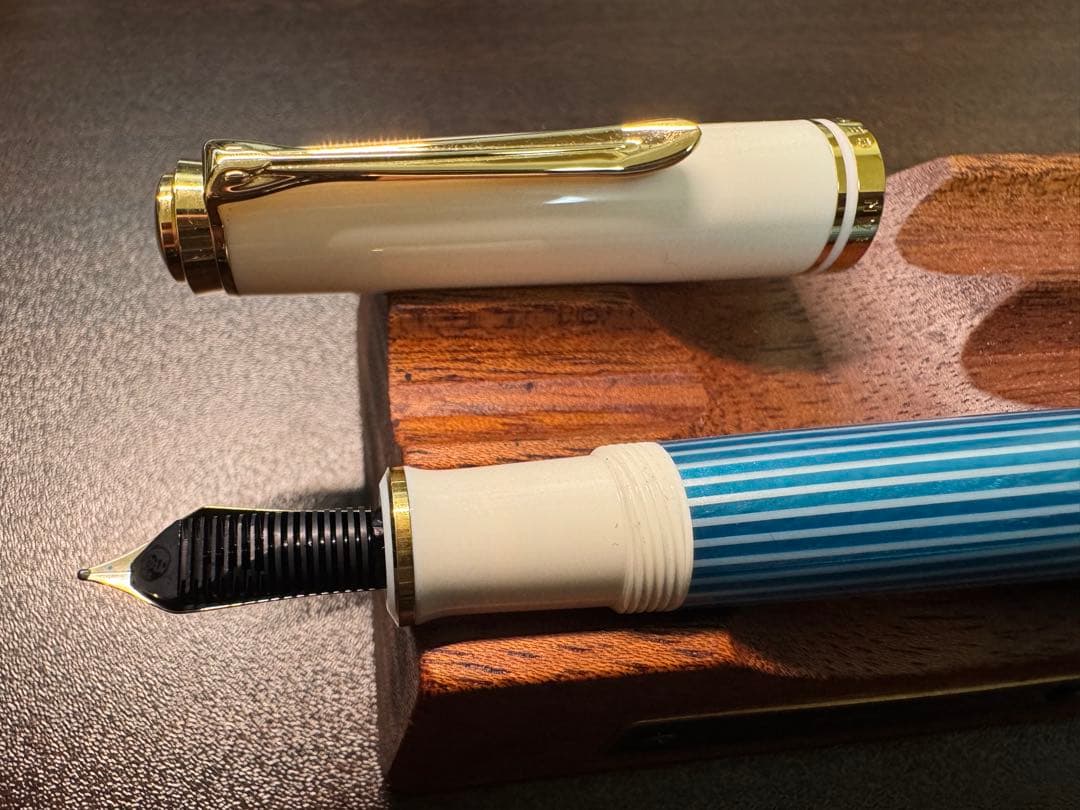 ペリカン スーべレーン M600 ターコイズホワイト EF