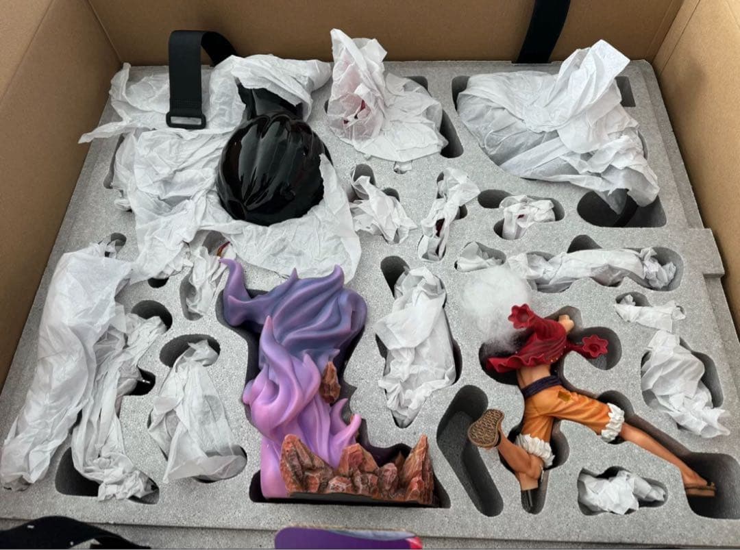 ワンピース 業火 拳銃 鬼島 ルフィ ガレージキット フィギュア