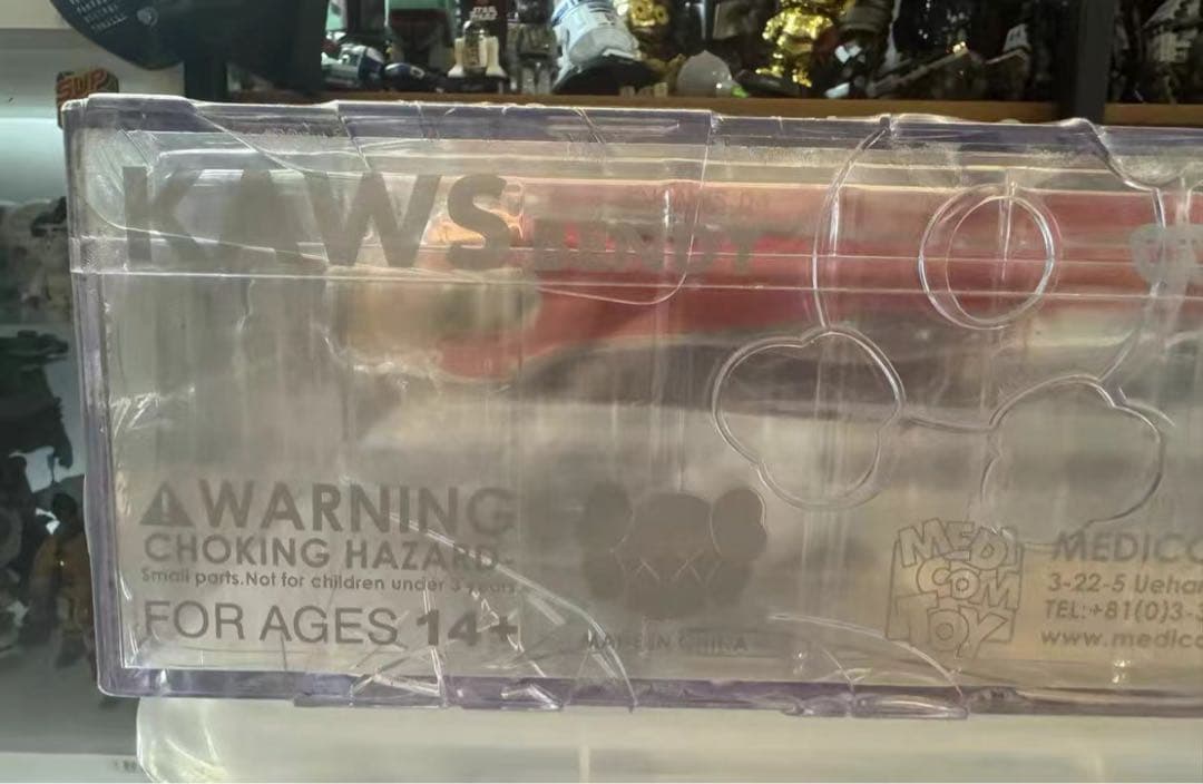 KAWS BENDY レッドカラー