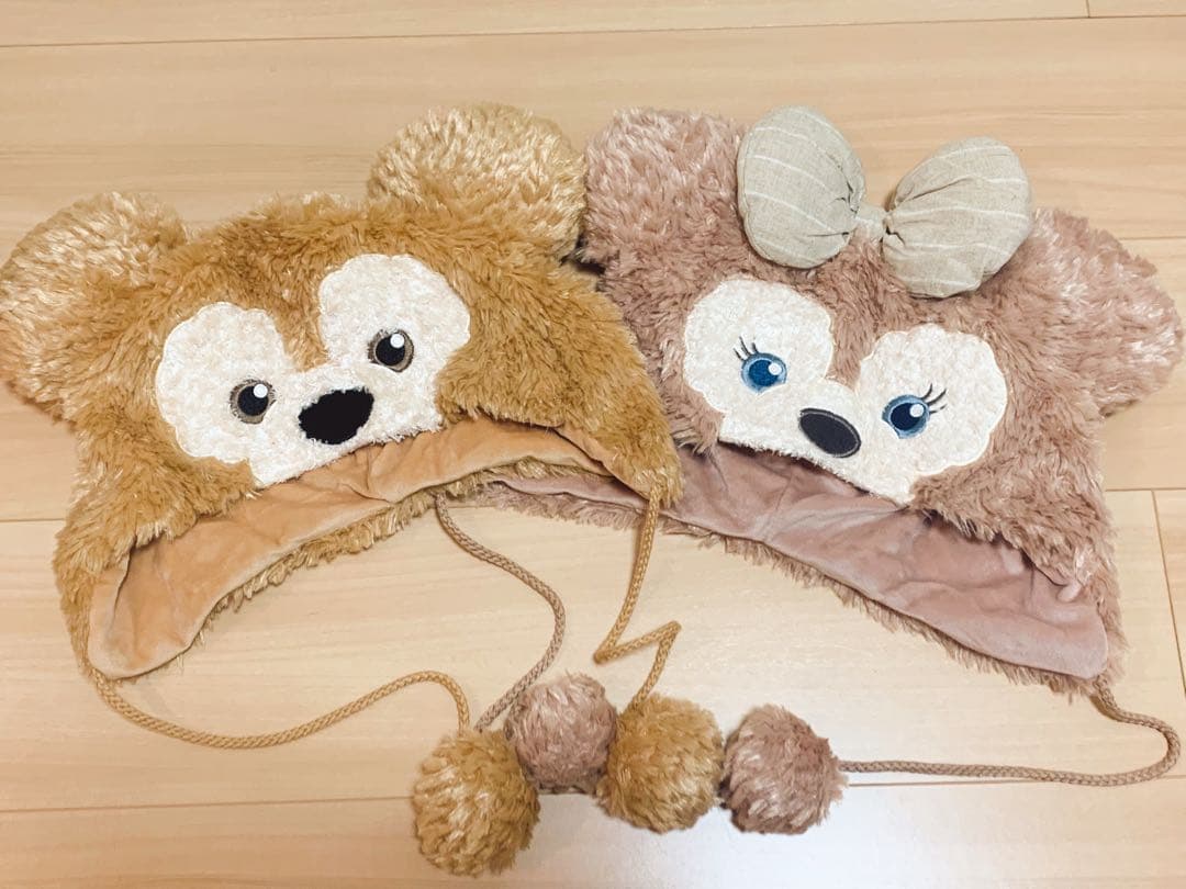 ダッフィー シェリーメイ ファンキャップ 上海 ディズニー 帽子