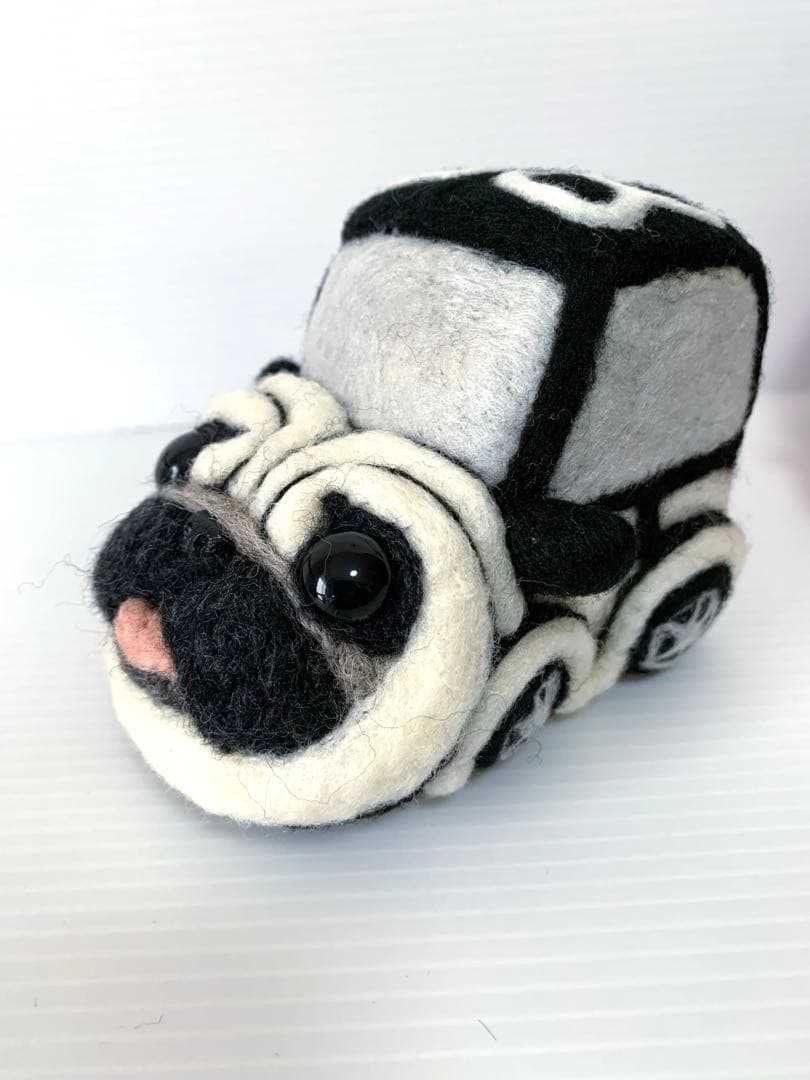 羊毛フェルト　　パグカー　スイフト180sx