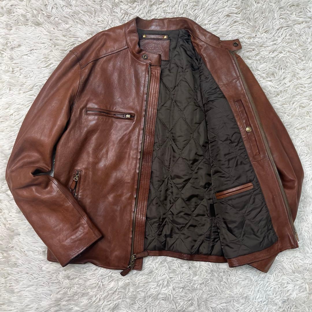 コーチ COACH ライダース シングルライダース 羊革 シープスキン S