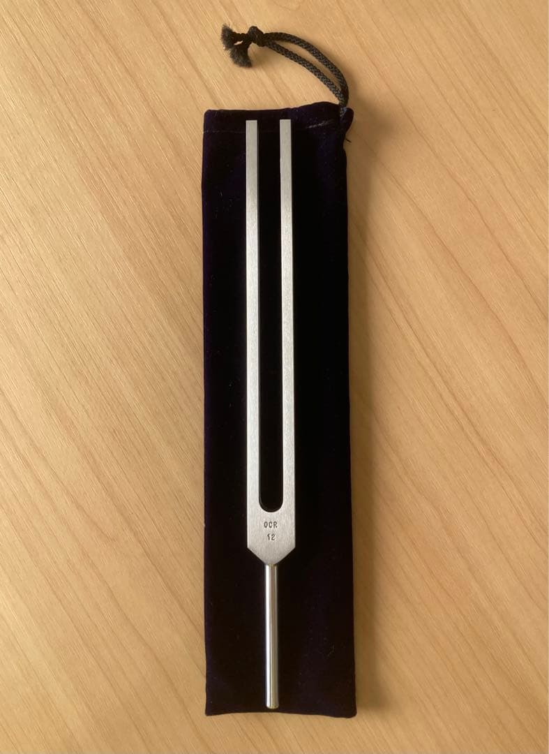 丸山修寛先生　バースデー音叉 天上数・地上数の音叉セット　2本セット　ハンマー付