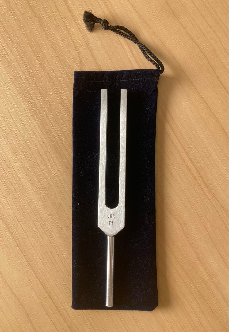 丸山修寛先生　バースデー音叉 天上数・地上数の音叉セット　2本セット　ハンマー付