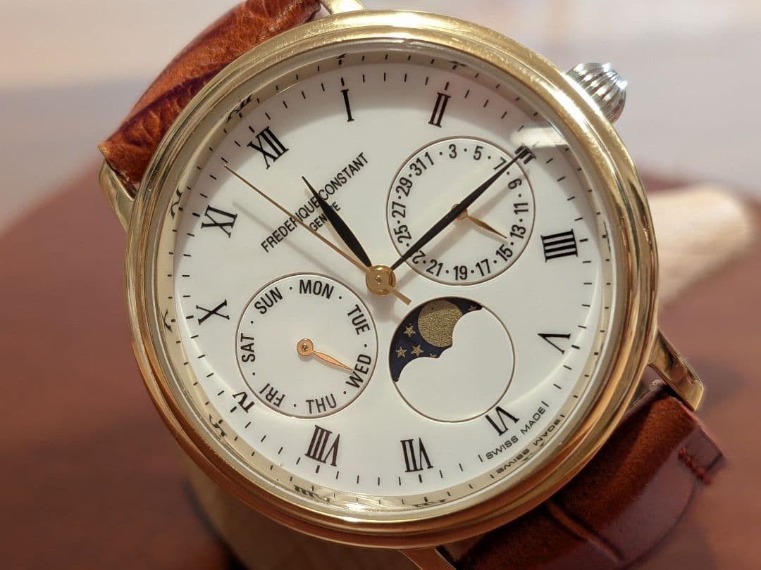 購入時フルメンテナンス済美品 フレデリックコンスタント 腕時計 ボーイズサイズ