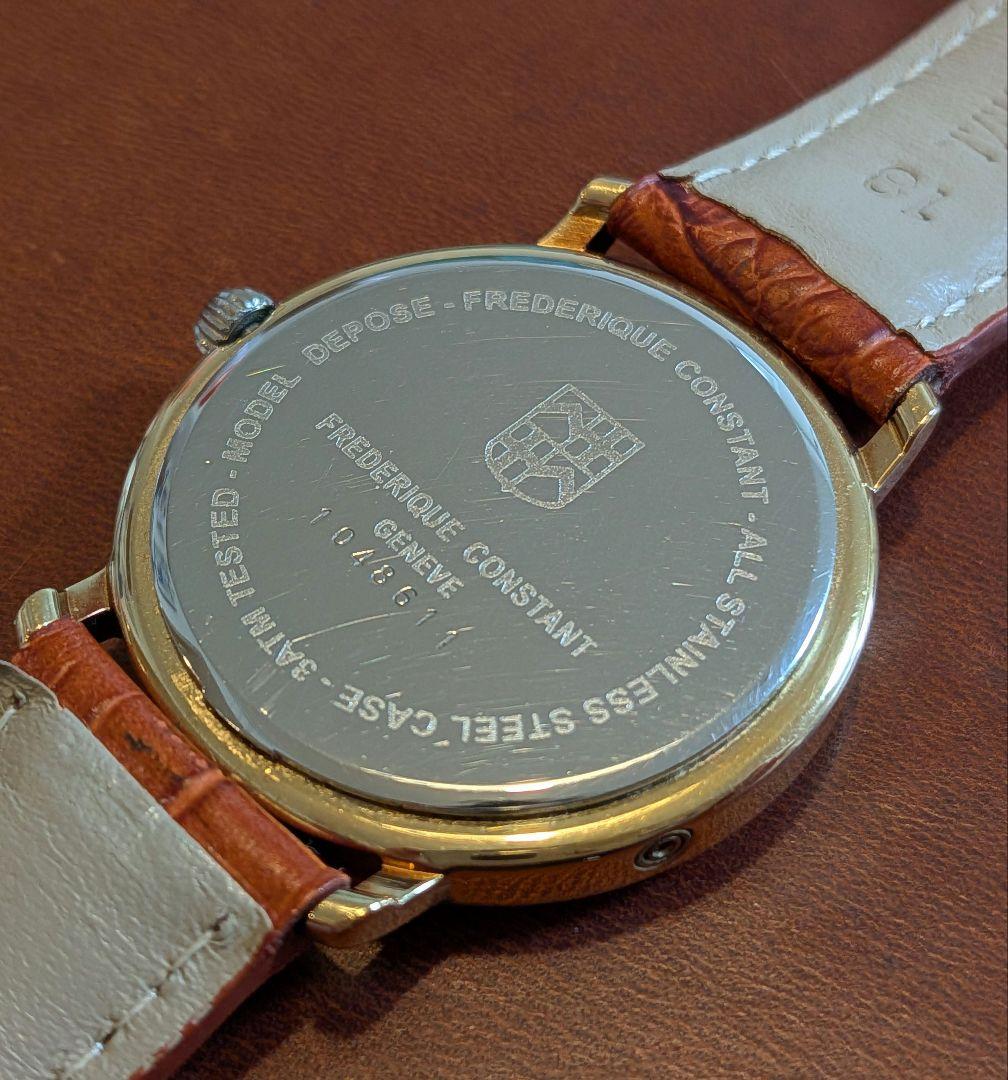 購入時フルメンテナンス済美品 フレデリックコンスタント 腕時計 ボーイズサイズ