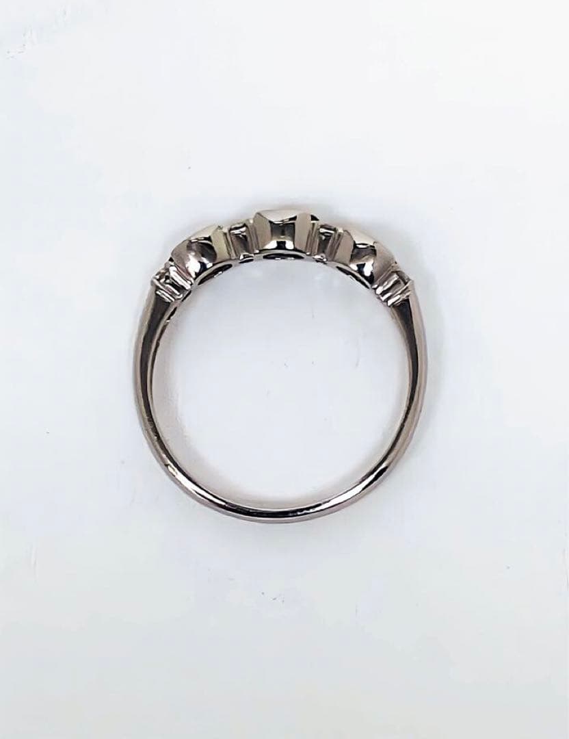 に*-様 アレキサンドライト プラチナファッションリング ダイヤモンド #12