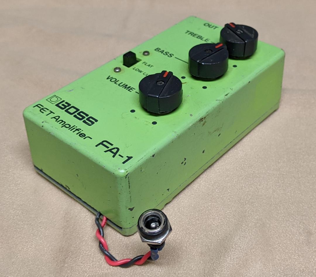 【中古】BOSS FA-１ FETプリアンプ