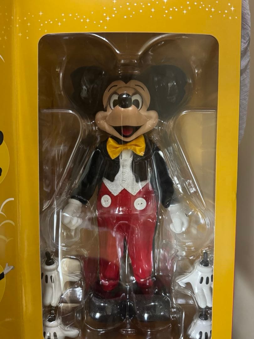 認定証付★新品未開封アクションフィギュア　ミッキーマウス メディコムトイ