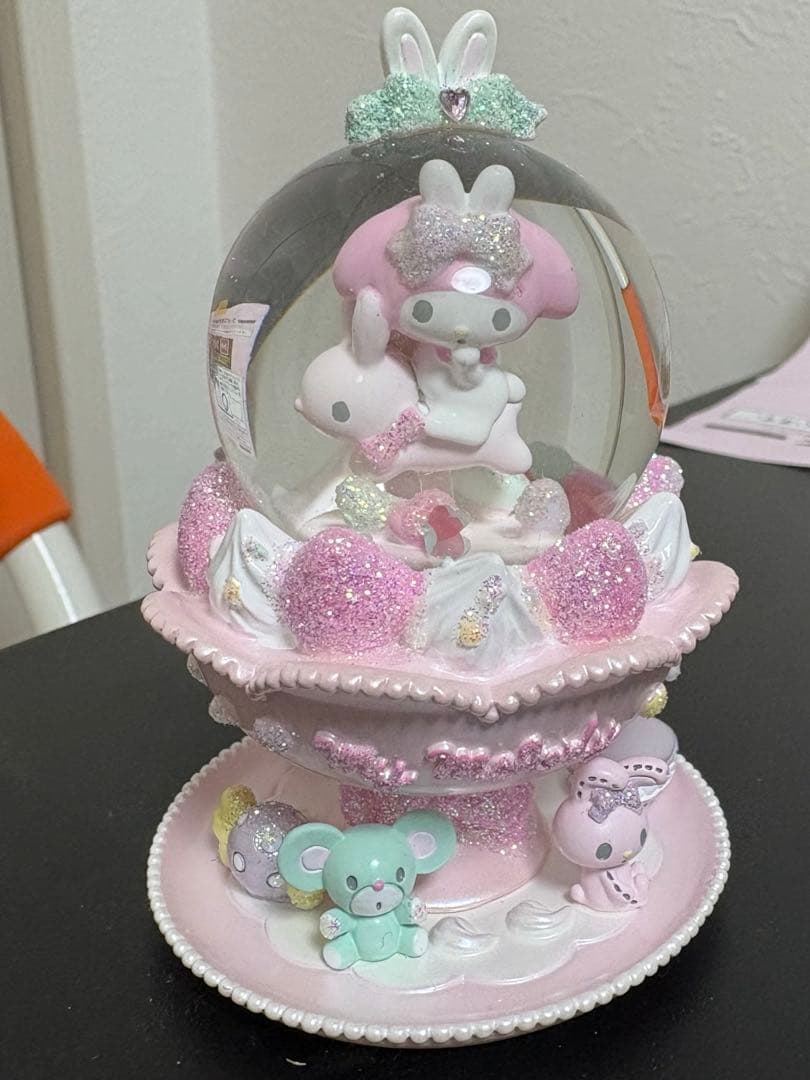 サンリオ　マイメロディ　ピンクのスノーグローブS　スノードーム　2020年