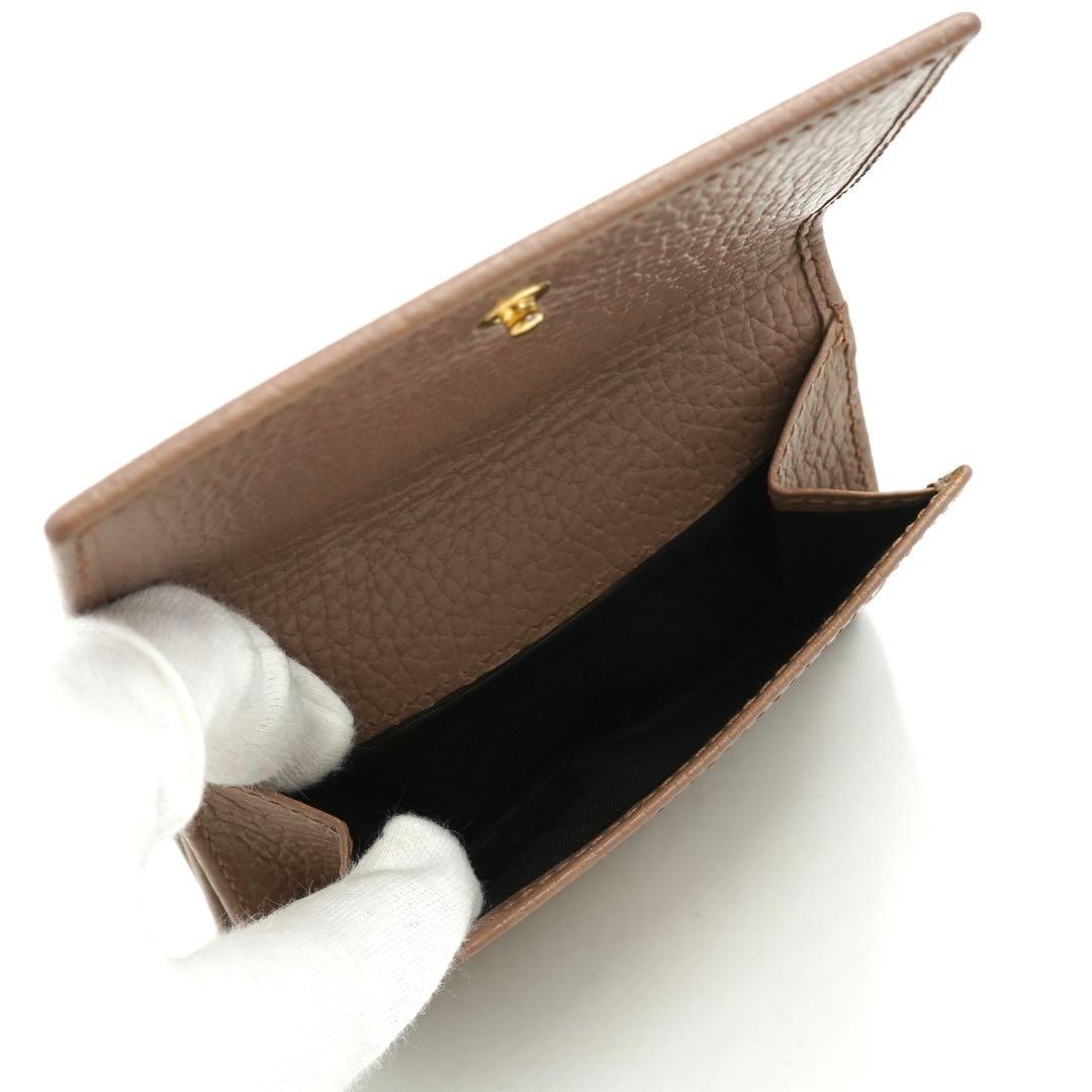 ✨新品未使用✨　GUCCI ミニ財布　マーモント　GGロゴ エンボスロゴ