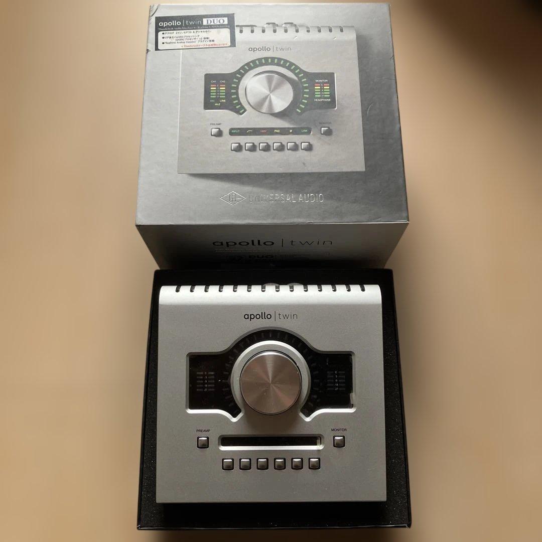 【完動品】UAD Apollo Twin duo オーディオインターフェイス