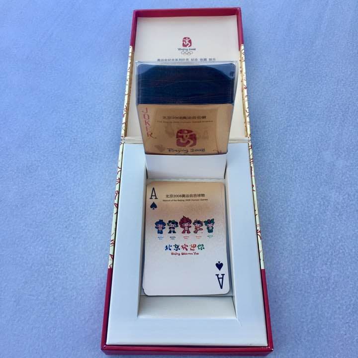 【新品】北京オリンピック  公式トランプ 金！！