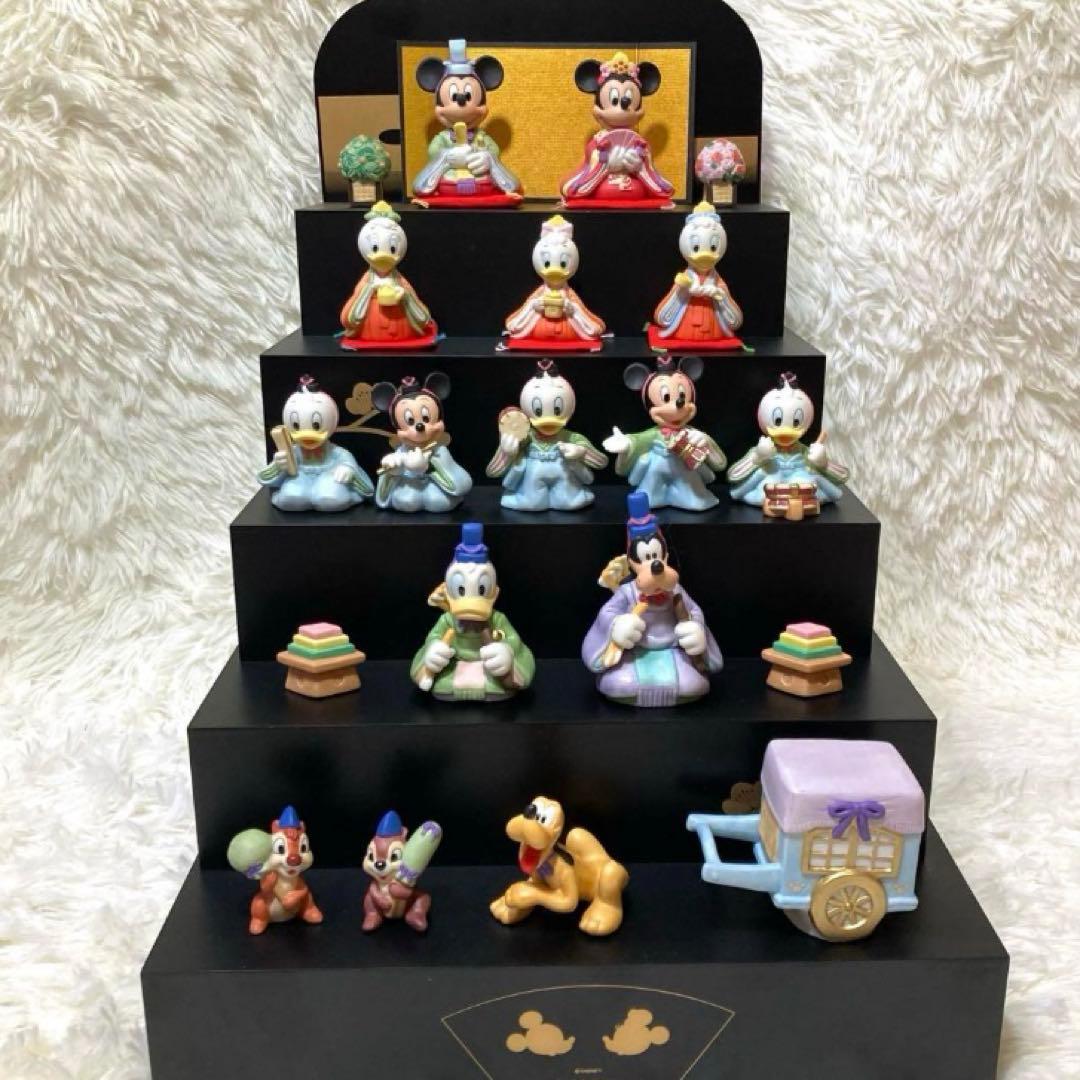 くーちゃん⭐️希少⭐️激レア ディズニー雛人形 五段飾り 陶器製 ひな祭り