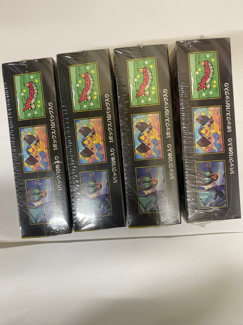 ポケモンカード メドリームex4個ボックスシュリンク付き