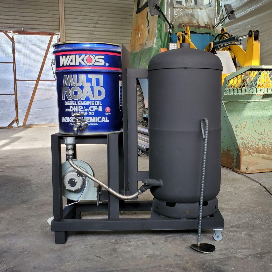 廃油ストーブ　送込85000円　即購入OK　今季ラスト　 早い物勝ち！