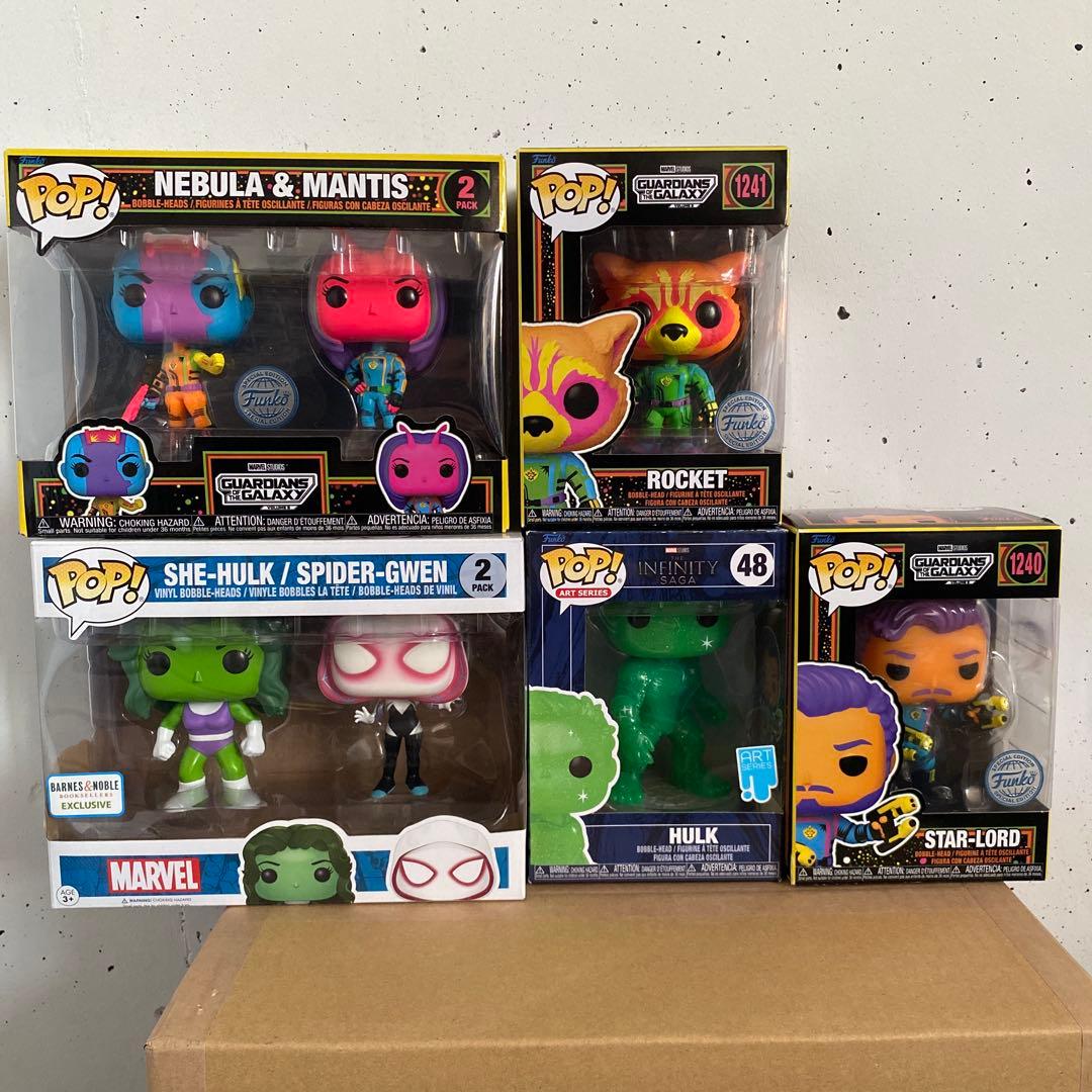 Funko POP ガーディアンズ・オブ・ギャラクシー／マーベルセット