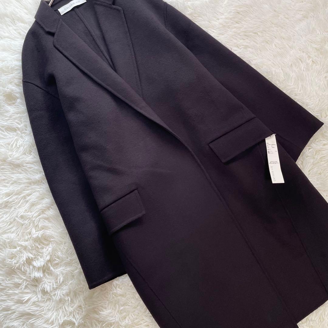 新品タグ付✨GALERIE VIE ウールダブルフェイス チェスターコート 完売